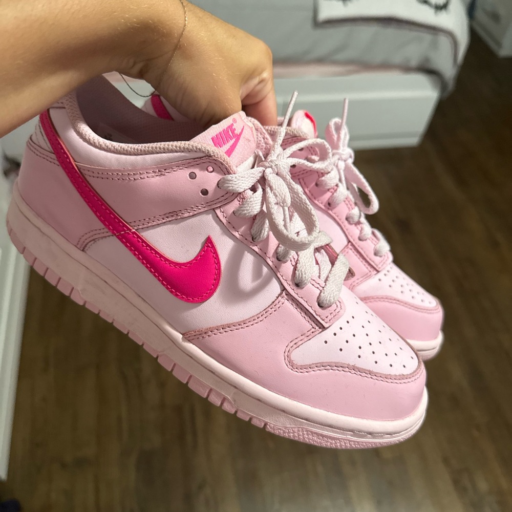 Pink Nike Dunks
